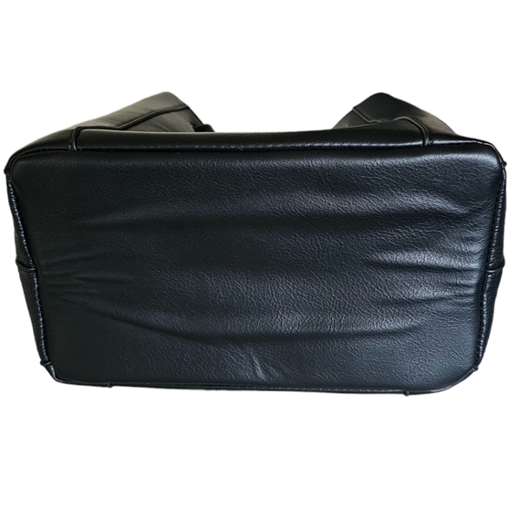 Rixie mood Kamila classy tote bag vegan leathear double top handles - Picture 9 of 9